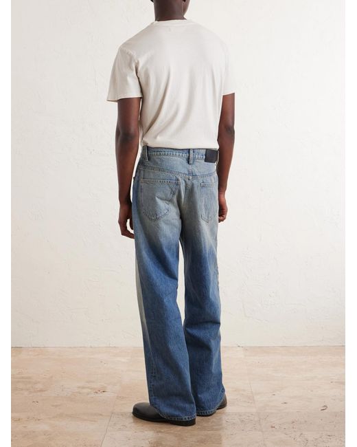 NAHMIAS Blue Wide-Leg Jeans for men