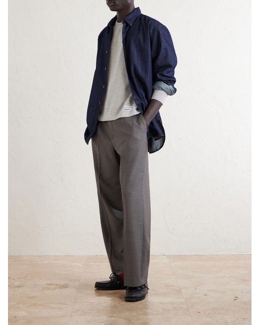 Neighborhood White Cotton-Jersey Sweater for men