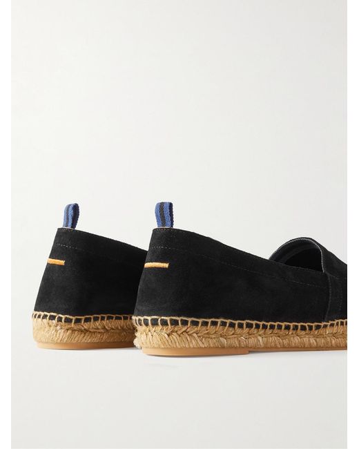 Castaner Black Pablo Suede Espadrilles for men