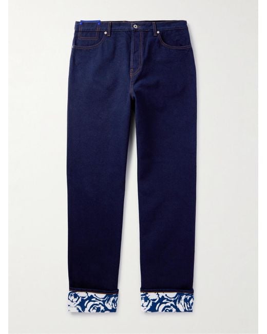Burberry Weit geschnittene Jeans in Blue für Herren