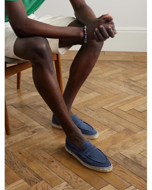 Castaner Blue Nacho Canvas Espadrilles for men