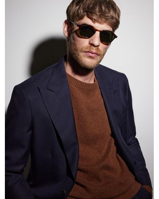 Garrett Leight Multicolor Temescal Hexagon-Frame Acetate Sunglasses for men