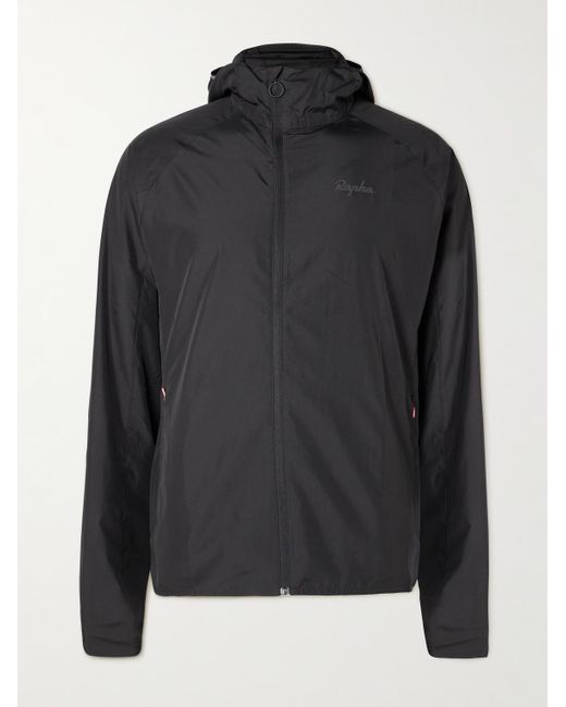Rapha Black Commuter Logo-print Shell And Mesh Cycling Jacket for men