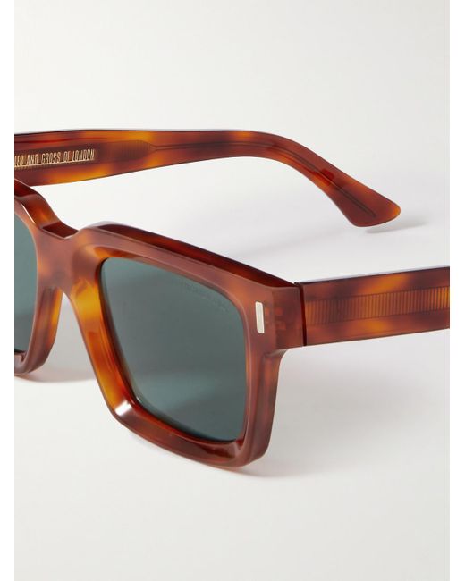 Cutler & Gross Brown D-frame Acetate Sunglasses for men