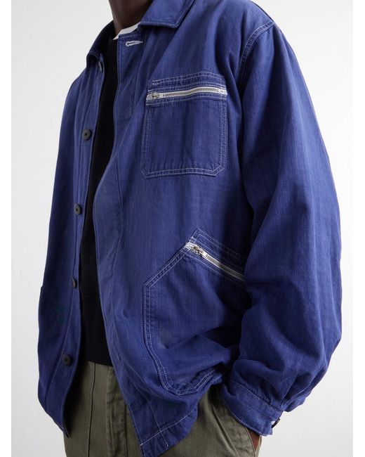 Visvim Blue Eclair Denim Jacket for men