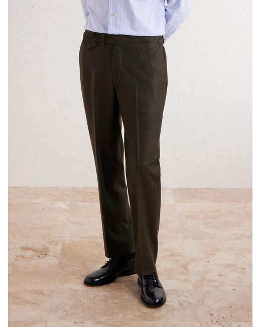 J. Mueser Green Waverly Straight-leg Virgin Wool Suit Trousers for men