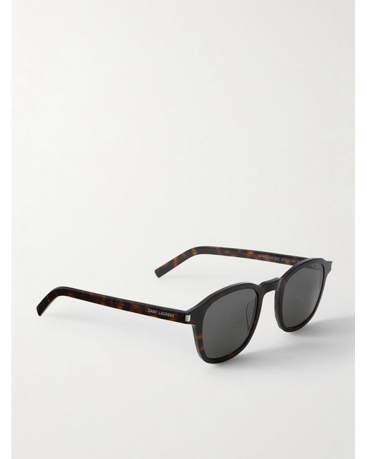 Saint Laurent Multicolor Round-Frame Acetate Sunglasses for men