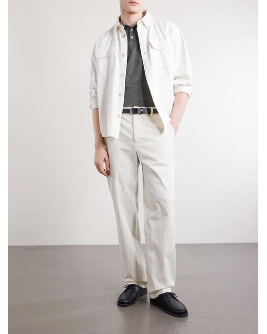 Altea Gray Smith Cotton Polo Shirt for men