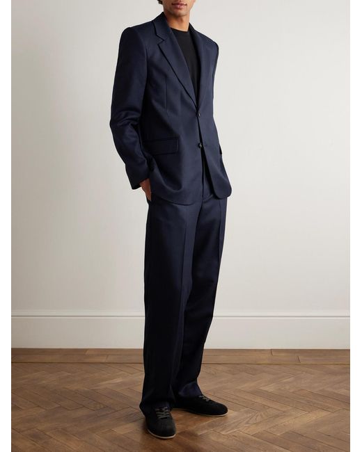 FRAME Blue Wool-twill Suit Jacket for men