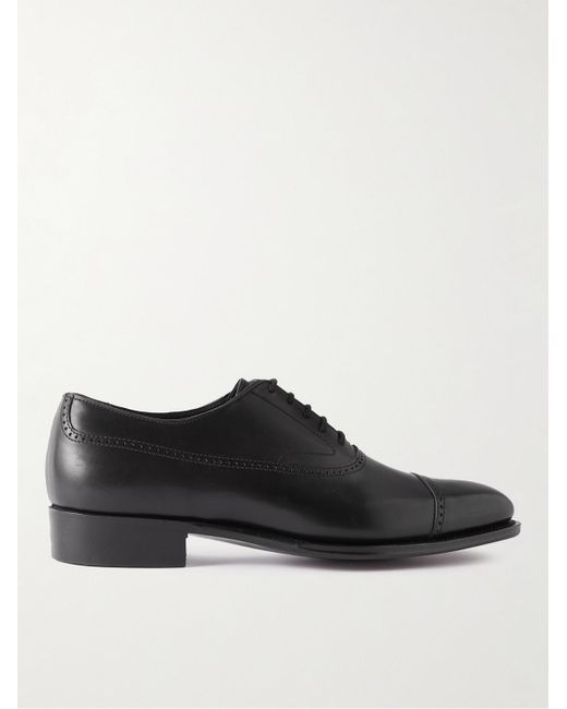 George Cleverley Charles Oxford-Schuhe aus Leder in Black für Herren