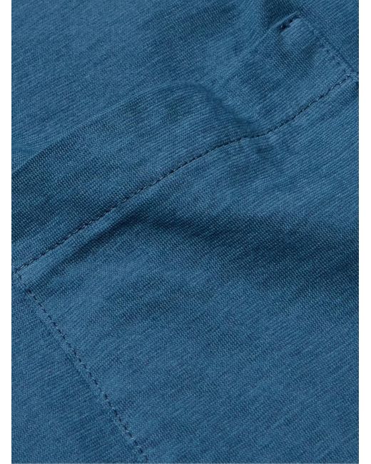 Massimo Alba Blue Panarea Cotton-Jersey T-Shirt for men