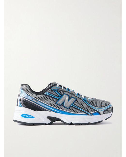 New Balance Blue 740 Mesh Sneakers for men