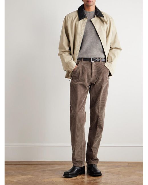 Altea Gray Wool And Cashmere-Blend Sweater for men