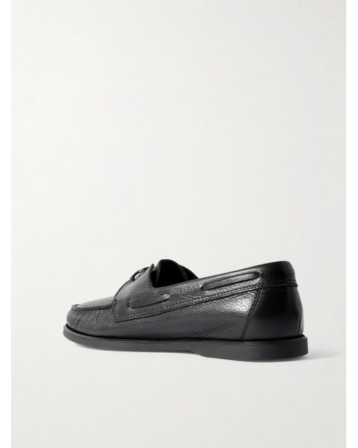 Scarpe Da Barca di Morjas in Black da Uomo