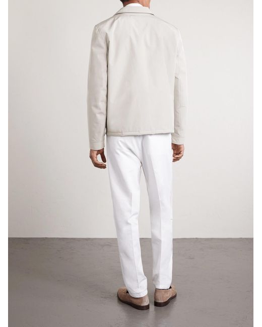 Brunello Cucinelli Natural Shell Jacket for men