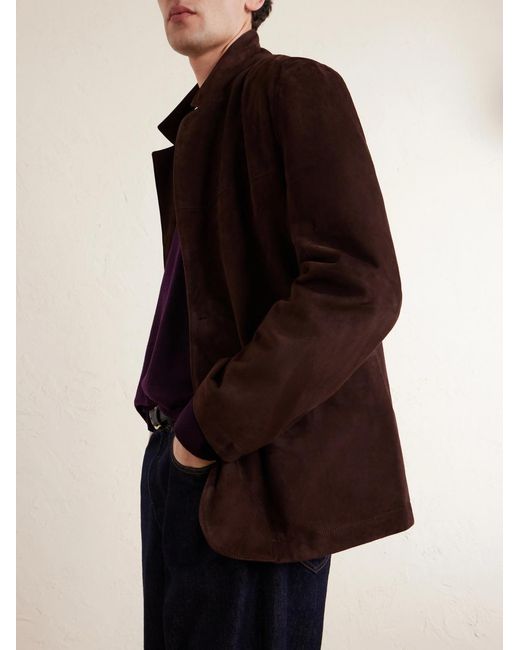 Valstar Brown Suede Jacket for men