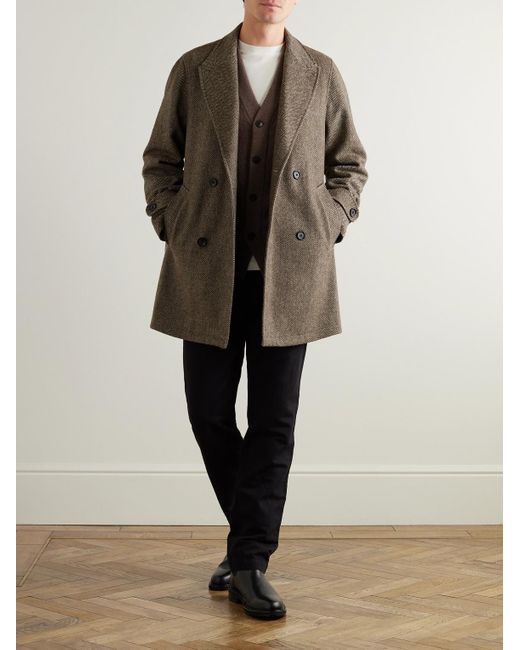 Oliver spencer peacoat Clearance