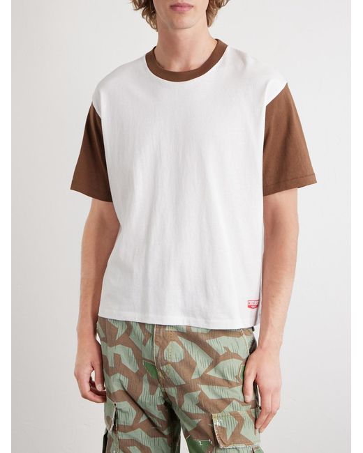 CHERRY LA Natural Safari Cotton-Jersey T-Shirt for men