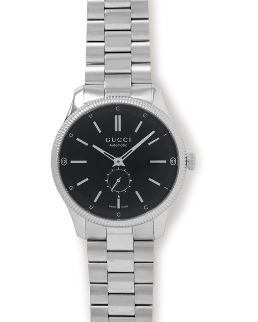 Gucci Gray G-timeless 40mm Stainless Steel Watch for men