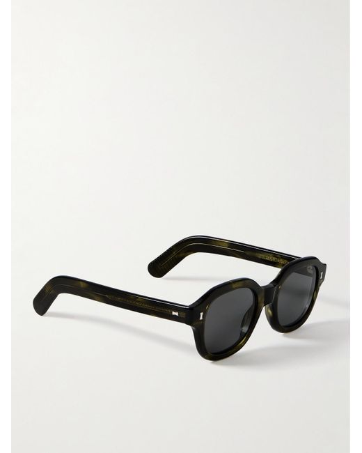 Mr P. Black Cubitts Leirum Round-frame Acetate Sunglasses for men