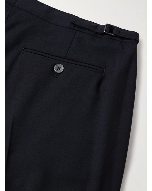 Favourbrook Blue Slim-Fit Wool-Blend Suit Trousers for men