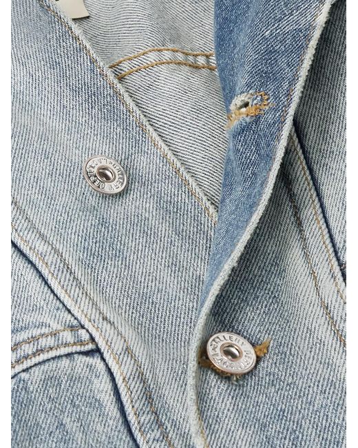 GALLERY DEPT. Blue Ford Panelled Denim Trucker Jacket for men