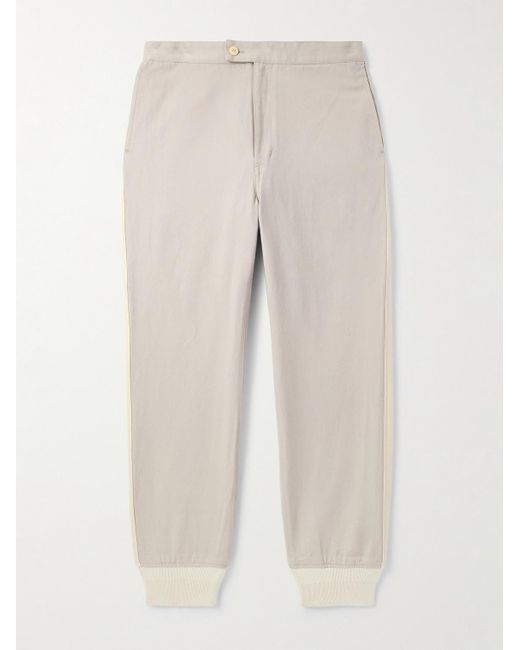 Pantaloni A Gamba Affusolata di Visvim in Natural da Uomo