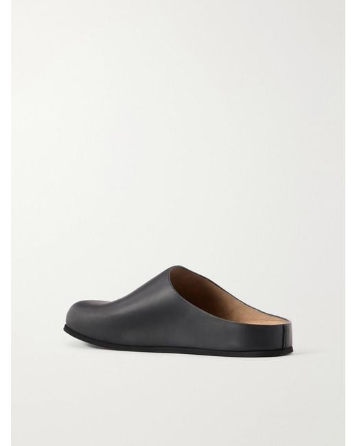 Common Projects Leather Clogs in White für Herren