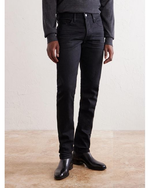 Tom Ford Blue Slim-Fit Jeans for men
