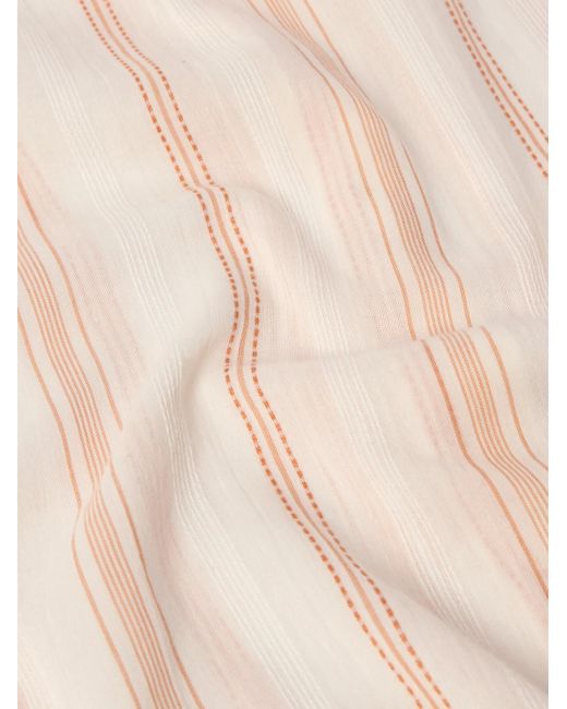 A Kind Of Guise Pink Fulvio Striped Cotton Shirt for men