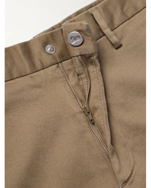 NN07 Natural Theo 1420 Tapered Organic Cotton-Blend Twill Chinos for men