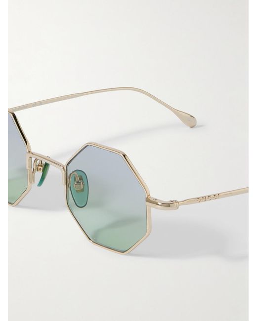 Occhiali Da Sole di Gucci in Metallic da Uomo