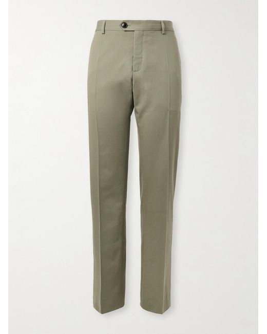 A Kind Of Guise Natural Lyocell And Cotton-Blend Twill Suit Trousers for men