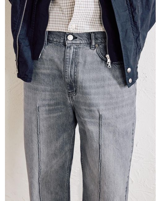 mfpen Blue Ceremony Straight-Leg Organic Jeans for men