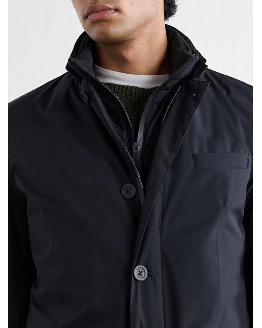 Herno Black Padded Down Jacket for men