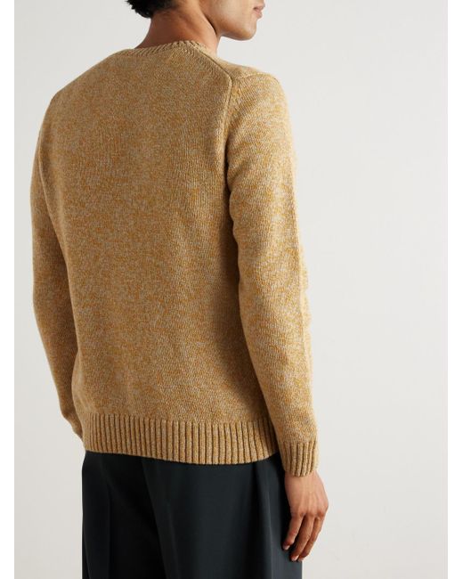 Incotex Zanone Wool Sweater di Slowear in Natural da Uomo