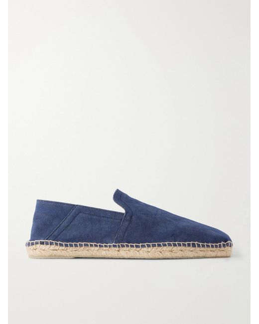 Castaner Blue Parker Canvas Espadrilles for men