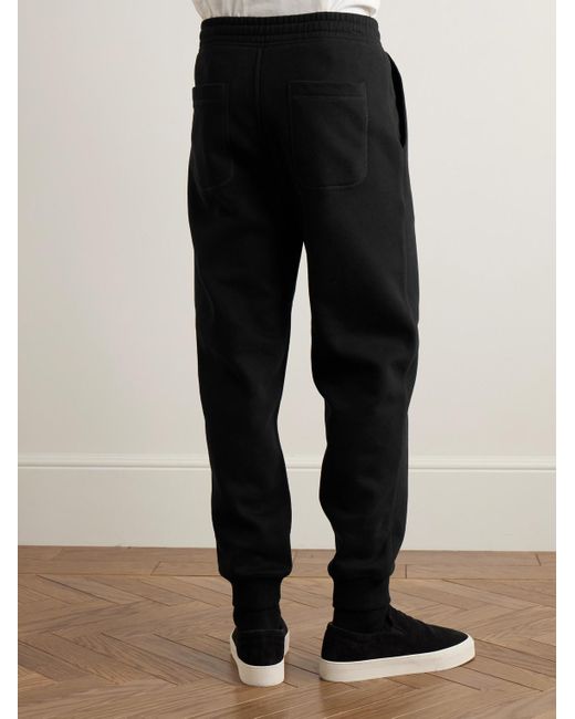 Pantaloni Sportivi A Gamba Affusolata di Tom Ford in Black da Uomo