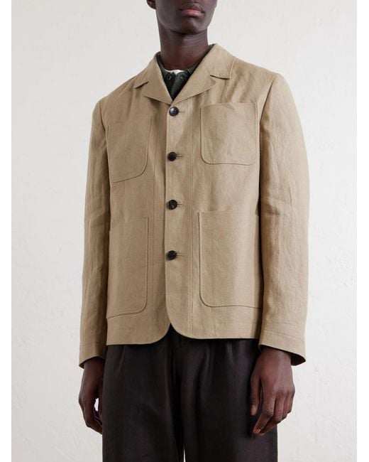 Mr P. Natural Linen Blazer for men