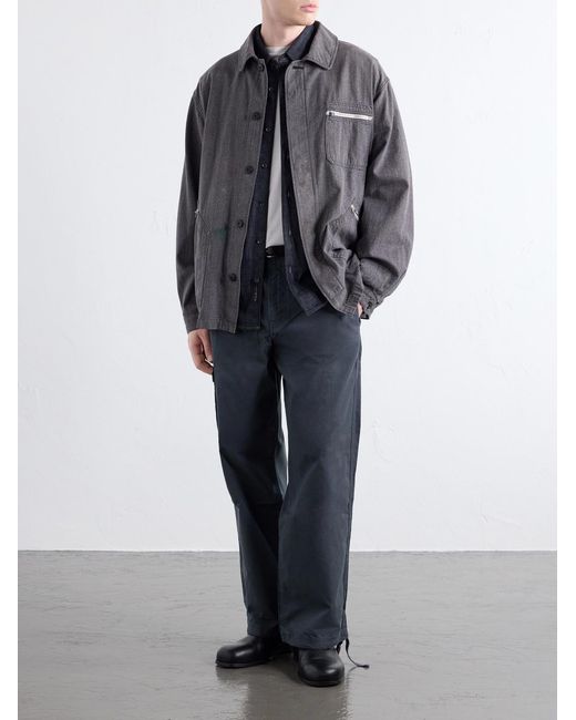 Visvim Gray Eclair Denim Jacket for men