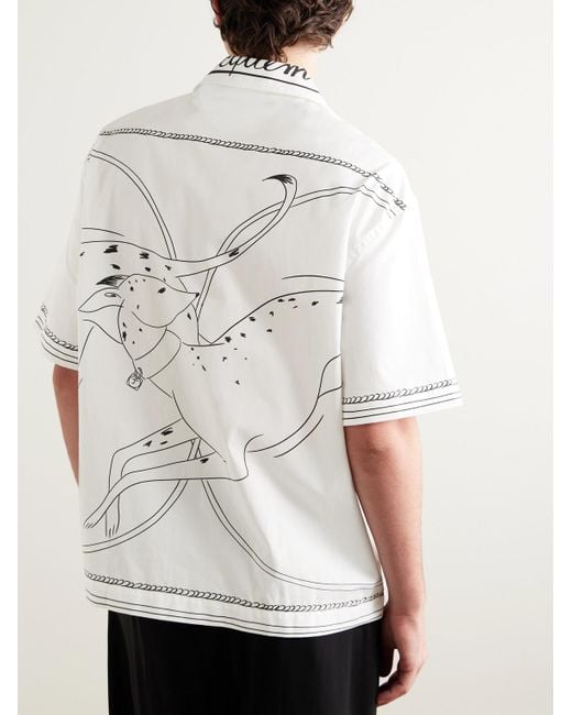 Camicia Con Stampa-Uomo di Jacquemus in White da Uomo