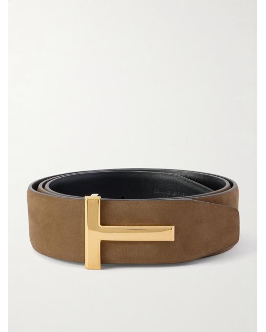 Cintura Reversibile di Tom Ford in Brown da Uomo