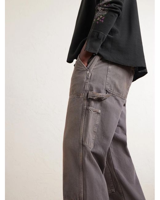 Enfants Riches Deprimes Gray Straight-Leg Jeans for men