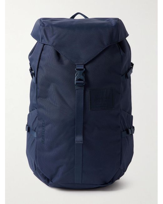 Herschel Supply Co. Blue Barlow Large Logo-appliquéd Nylon Backpack for men