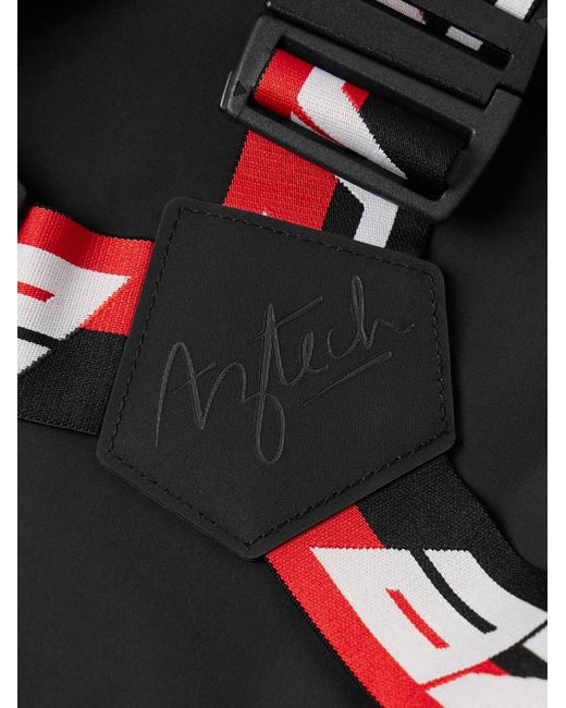 Aztech Mountain Black Hayden 3L Ski Salopettes for men