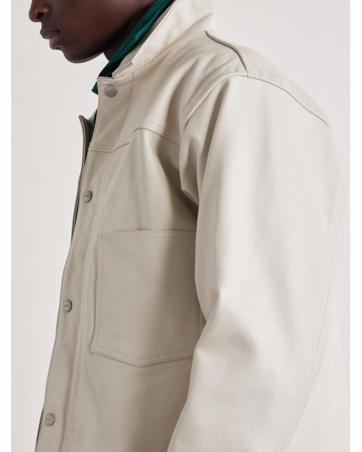Neighborhood Natural Type-2 Leather Jacket for men