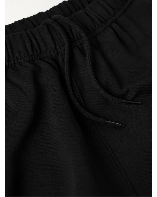 Pantaloni sportivi a gamba affusolata in jersey di cotone con logo ricamato Boke Flower di KENZO in Black da Uomo