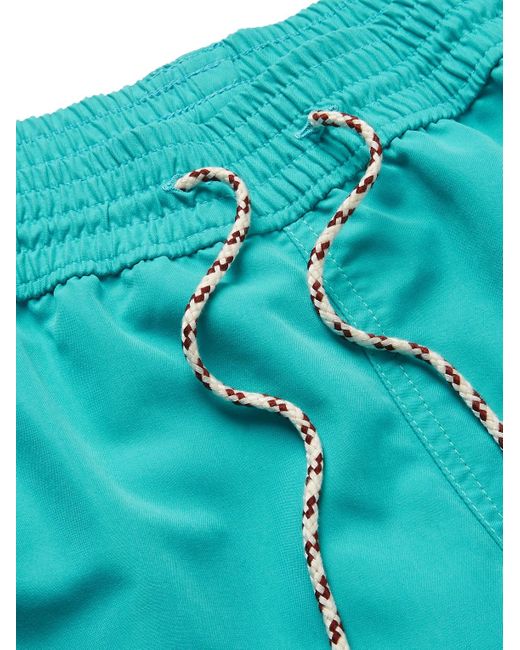 Loro Piana Blue Mid-length Swim Shorts for men