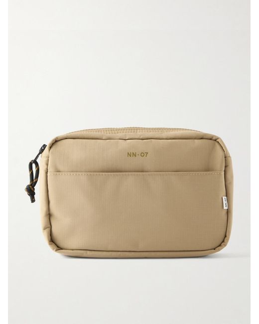 NN07 Natural Rip-Stop Shell Wash Bag for men