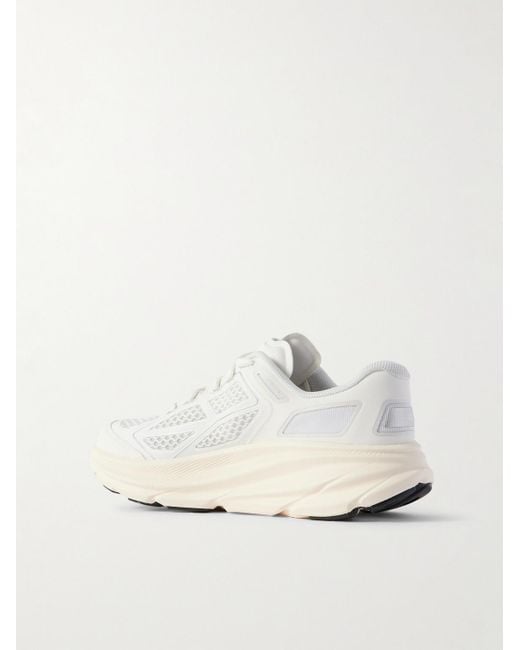 Hoka One One Clifton One9 Sneakers aus Mesh mit Gummibesatz in White für Herren